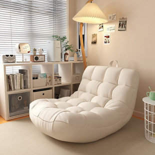 Lazy Sofa, Reclining and Sleeping Caterpillar Single Bedroom Small Sofa, Master Bedroom Recliner, Tatami Balcony Leisure Chair
