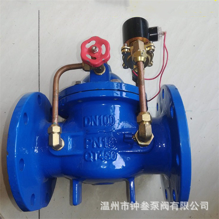 不锈钢电动控制阀 600X-10P 水力电动控制阀 自力式流量控制阀