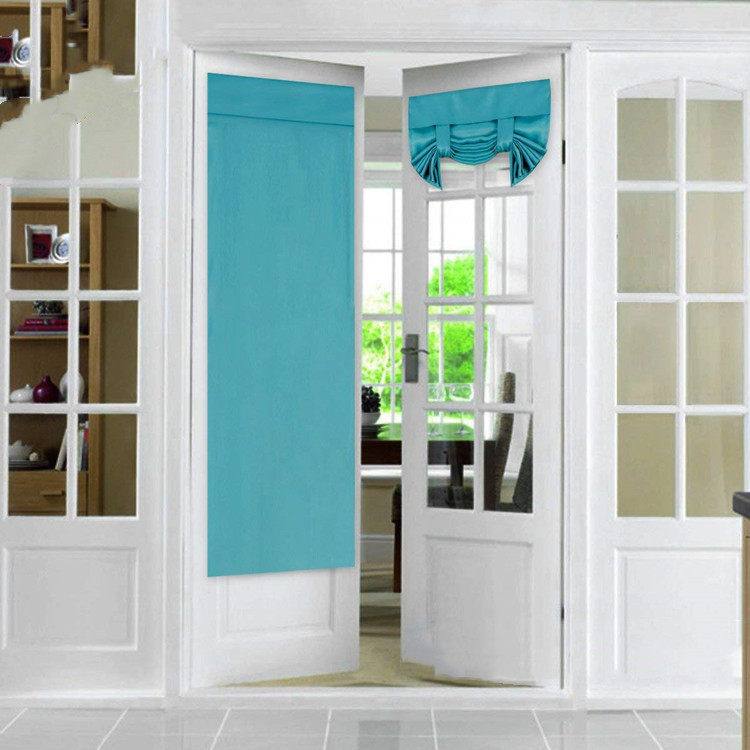 2021 International station New French door shading curtain door curtain folding curtain double door portable solid color curtain 2021 International station New French door shading curtain door curtain folding curtain double door portable solid color curtain