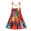 Summer summer clothing, top with cups, sleevless dress, cute beach dress for leisure for princess