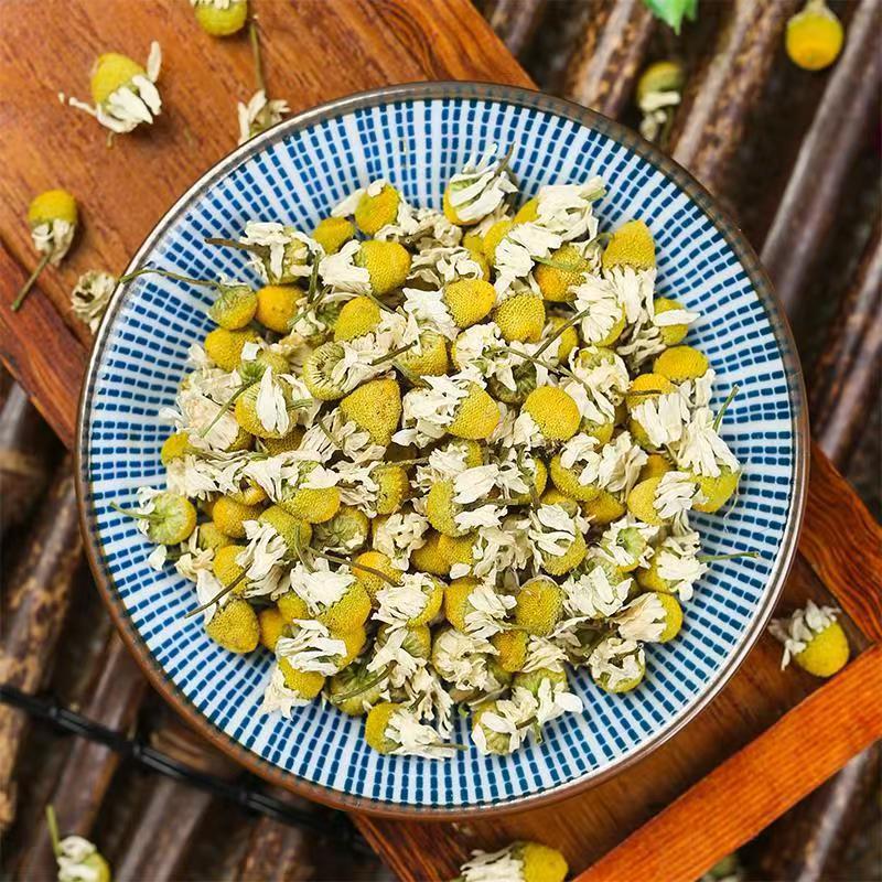 Dried Chamomile Flowers Yang Gan Ju Loose Herbal Tea 40g Jar specifications