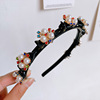 Headband from pearl, bangs, hair accessory, hairgrip, hairpins, 2021 years, new collection, internet celebrity