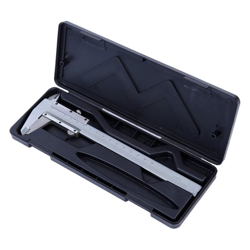 Лазерный штангенциркуль-глубиномер, механический измеритель глубины, учебный инструмент для студентов, 150 мм