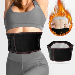 4-Season Magnetic Therapy Waist Support with Removable Heat-Generating Pad, Breathable Mesh and Steel Plate