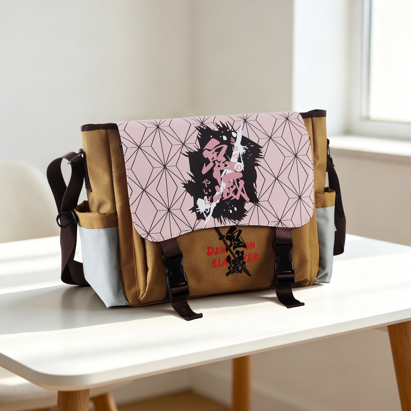 Bolso mensajero transfronterizo, bolso de hombro, bolso para computadora, bolso mensajero, bolso mensajero para exteriores, bolso mensajero para adolescentes, hombres y mujeres image 9