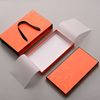 Orange rectangular sophisticated gift box, cloak, bra, pijama, set, Birthday gift, wholesale