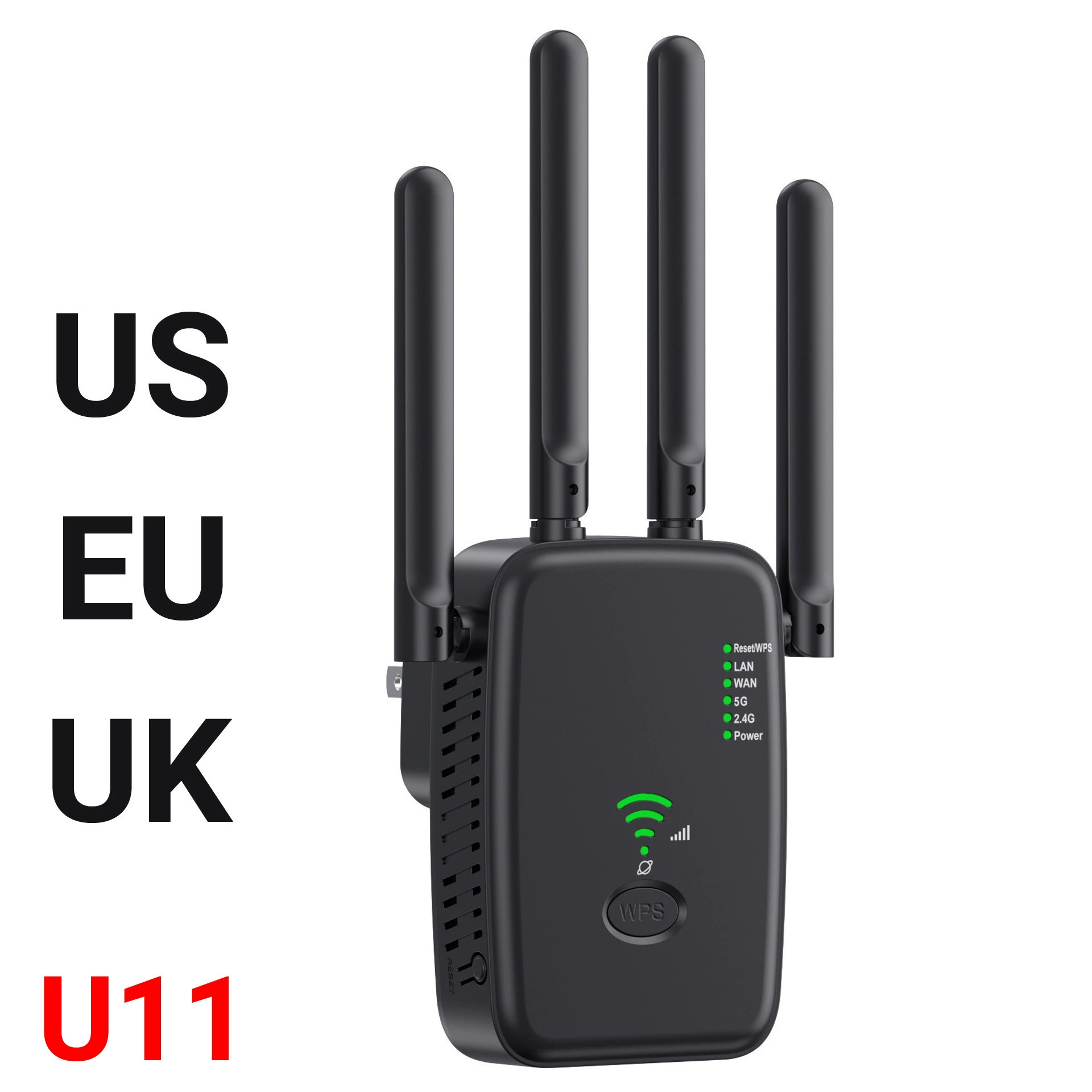 Новый усилитель сигнала Wi-Fi 2.4G 5G беспроводной маршрутизатор AC1200M, сеть расширена, домовая стена пропускает