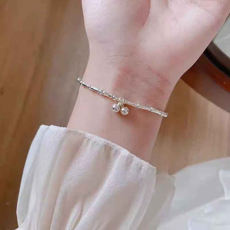 Round Zircon Bracelet Beads, 925 Silver Sample, Simple Elegant Charm (Multiple Codes)