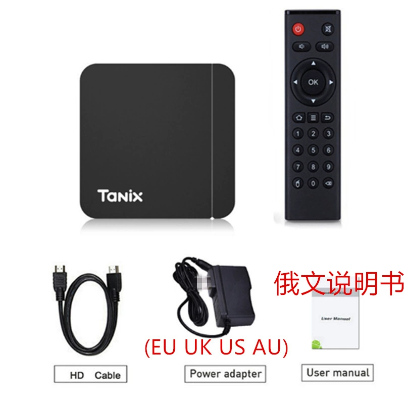 Таникс W2 TVBOX S905W2 Android 11 HD сетевой бокс 4GB/32G WiFi Dual UI