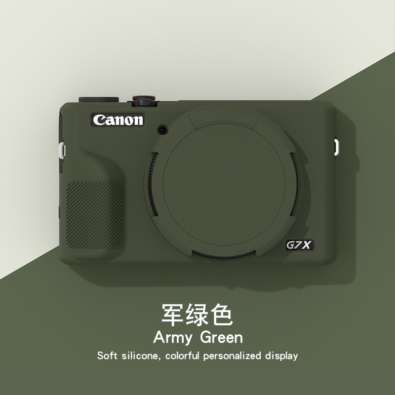 Canon g7x3 傷防止および落下防止保護カバーシリコンソフトシェル Mark III デジタルカメラシリコンソフトシェルに適しています。|undefined
