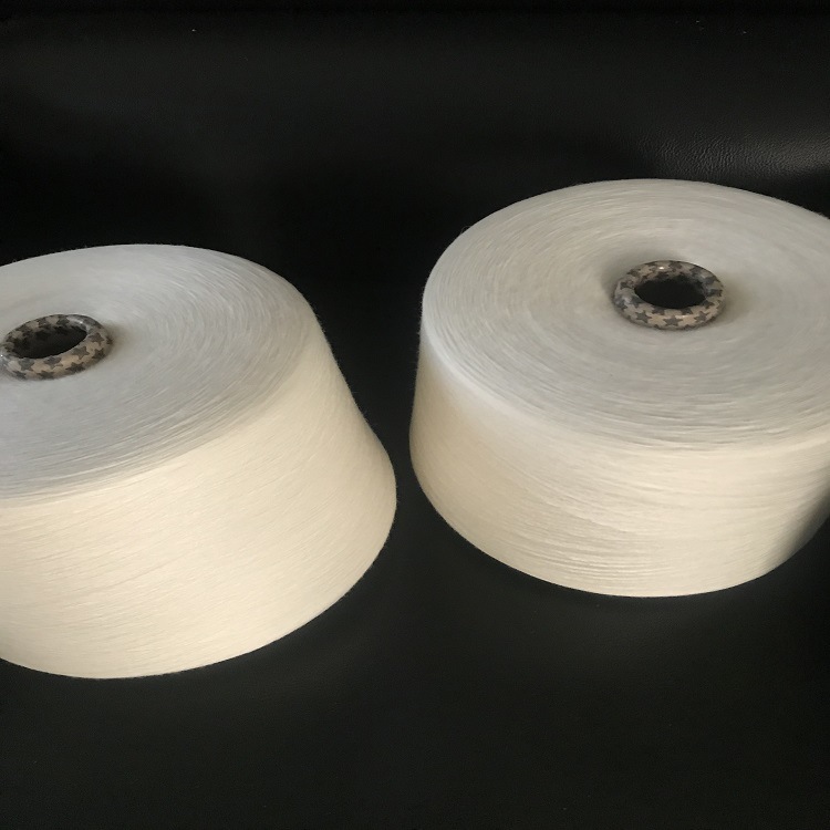 毛线团羊毛腈纶混纺纱线15/85 36支 单股毛腈纱