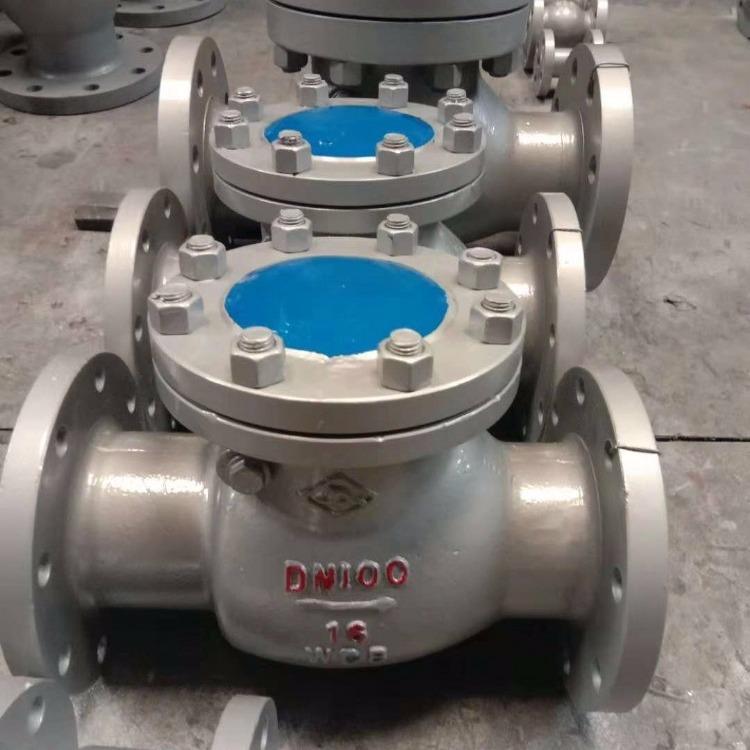 H44H 旋启式法兰止回阀 蒸汽止回阀 不锈钢止回阀 H44H-64P DN40