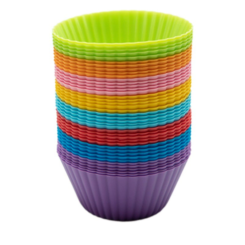 Силиконовая круглая шифоновая форма для выпечки, кухонная бытовая форма для кексов, форма для торта, шоколадная большая силиконовая форма для выпечки