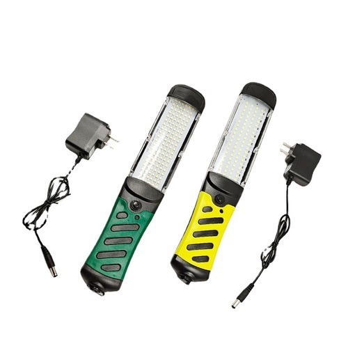 LED rechargeable work light car maintenance inspection light 80 beads 120 beads mobile work light with magnet hook