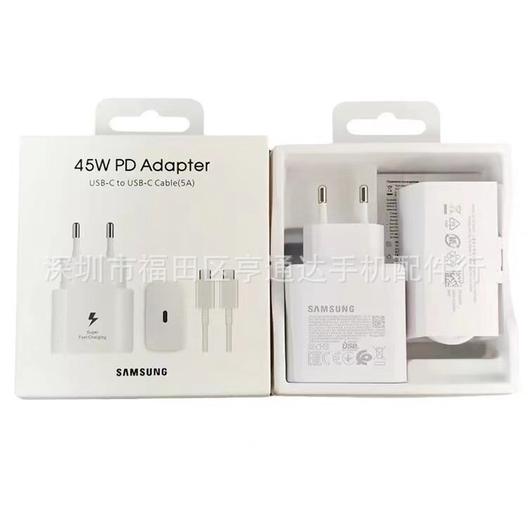 sUitAble for sAmsUng s22+/s23U/note20 set OriginAl Mobile Phone ChArger EUropeAn stAndArd PD 45w sUper FAst ChArging HeAd 5A sUitAble for sAmsUng s22+/s23U/note20 set OriginAl Mobile Phone ChArger EUropeAn stAndArd PD 45w sUper FAst ChArging HeAd 5A