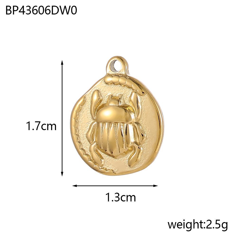 2g Weight Pendant Jewelry Making Type DIY Ornament Accessories Classification 1 Piece Quantity 304 Stainless Steel Material Dragonfly, Butterfly Pattern All Seasons Season Plating Design Basic, Simple Style Style 1 Piece 304 Stainless Steel Dragonfly Butterfly Pendant 2