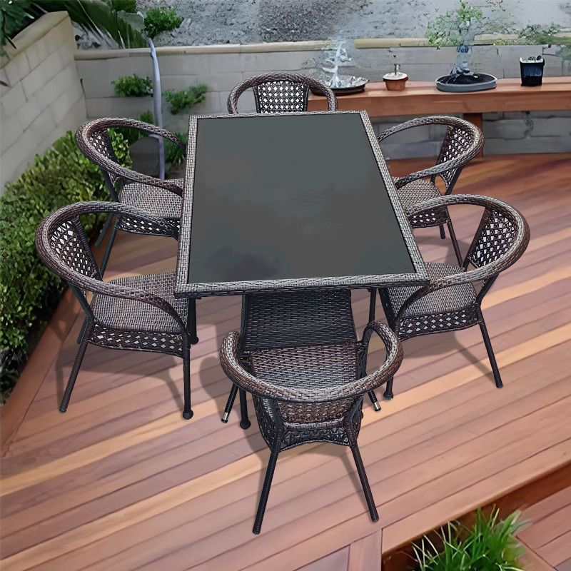 의자 6개 + 긴 테이블 150개