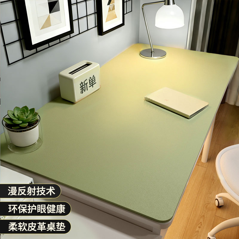 Estudante almohadilla de escritorio estudante protector a prueba de agua a prueba de aceite sin lavado resistente al desgaste lujoso ligero de alto grado cuero manto de mesa de PVC