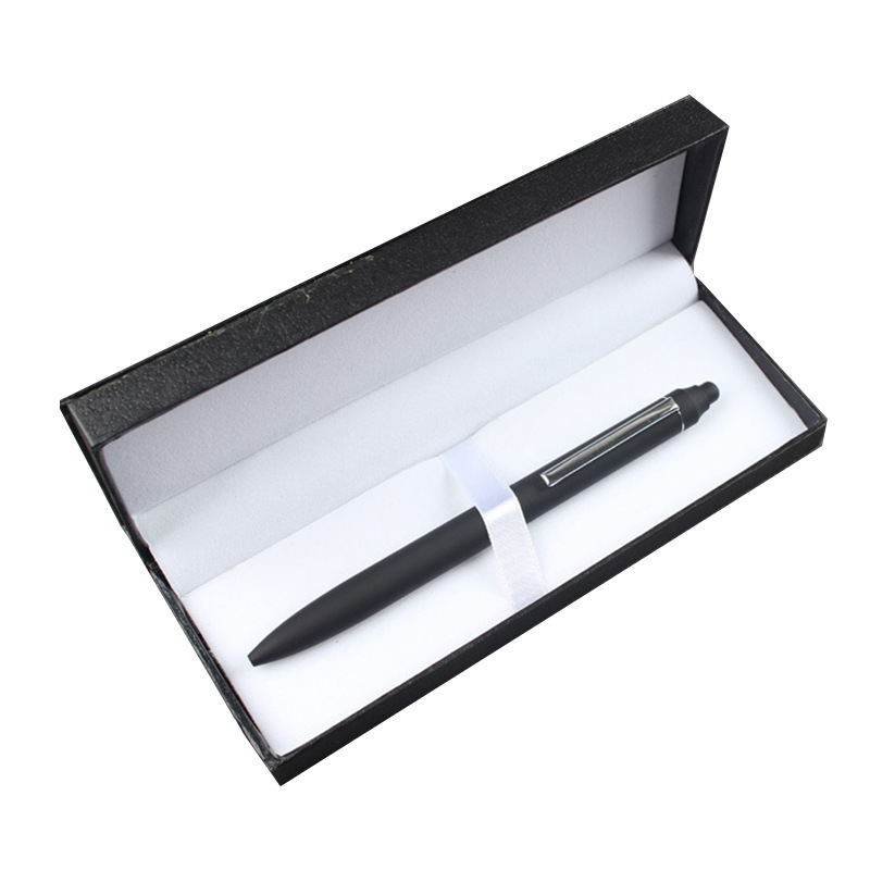 厂家直供LOGO定制各种规格仿皮特种纸简约大方商务钢笔礼盒