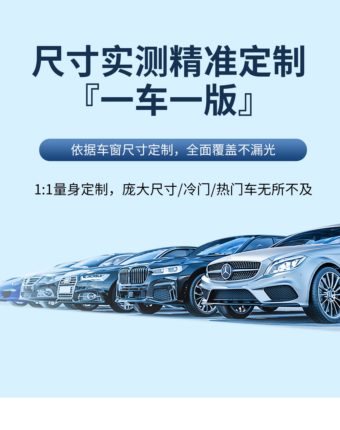 Cross-Border Shipping of Eight-Layer Thickened Zippered Car Accessories, Car Sunshade Curtain, Privacy Protection, Anti-Peeping Car Window Sunshade