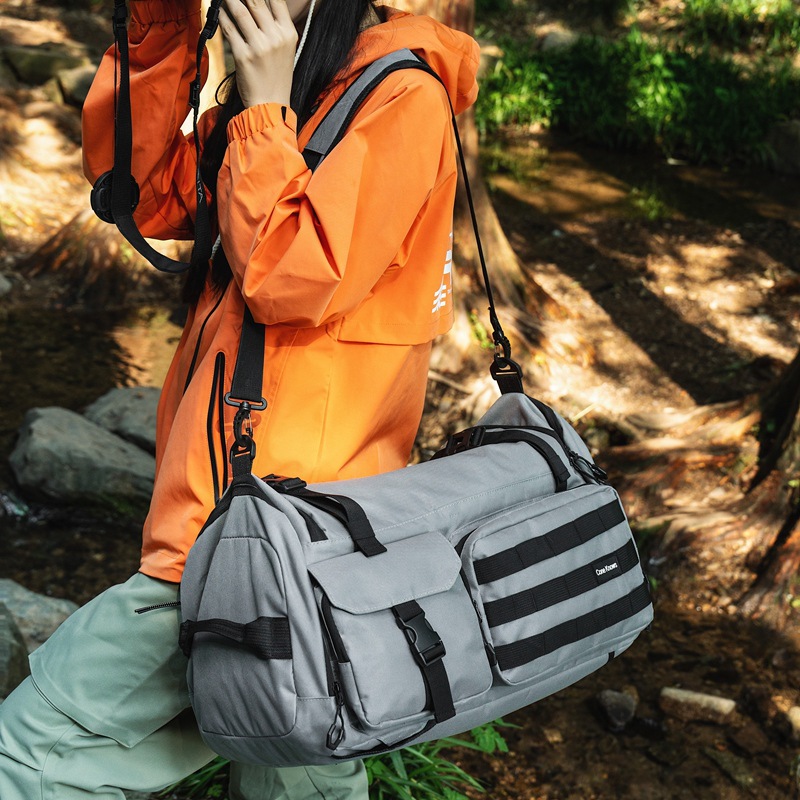 Port Flow Harajuku bolsa de viaje de gran capacidad mochila deportiva separación seca y húmeda mochila de entrenamiento independiente almacén de zapatos