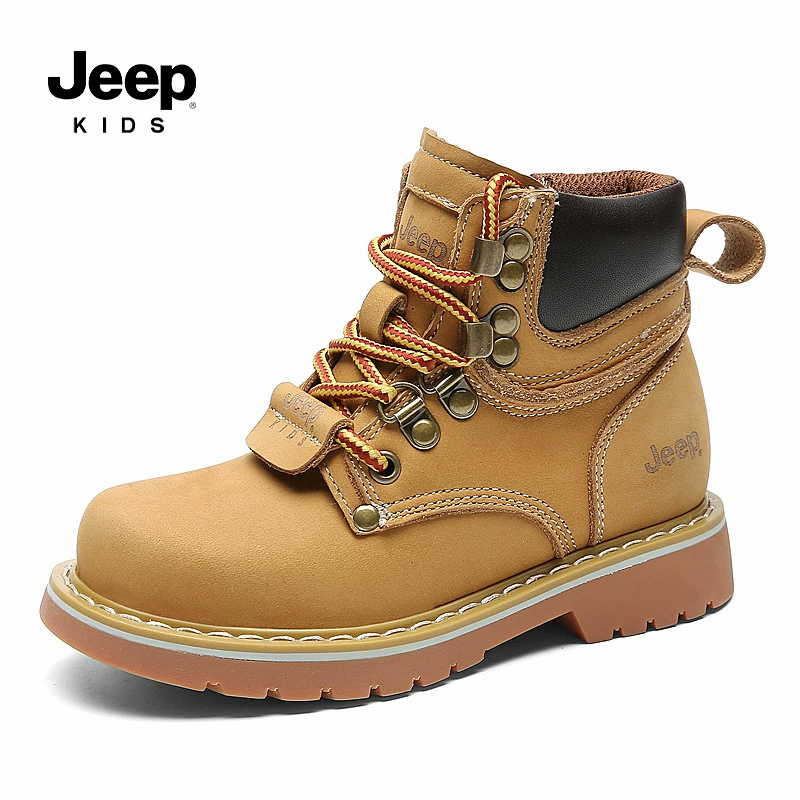 Jeep, Martens, детская обувь, демисезонные полусапожки английского стиля для мальчиков