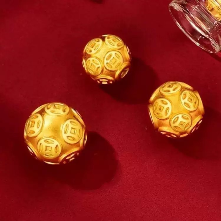 サンドゴールドジュエリー祥雲ビーズ手作り DIY 転送ビーズアクセサリー男性と女性のための同じスタイルのビーズブレスレットジュエリー卸売