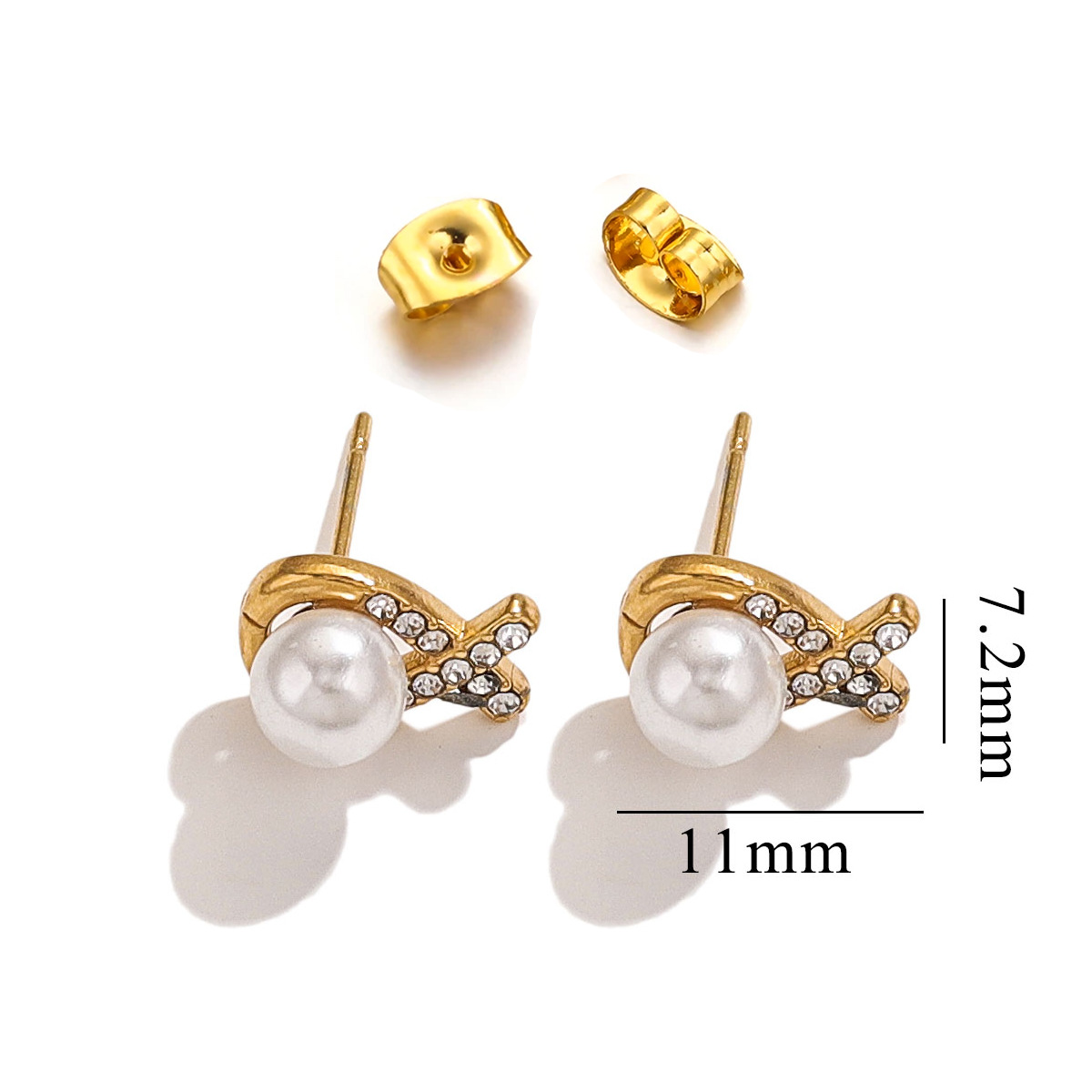 Acero inoxidable Moda europea y americana Personalidad Pendientes retro desgastados Luna Estrella Amor Rayo Pendientes de diamantes Acero de titanio