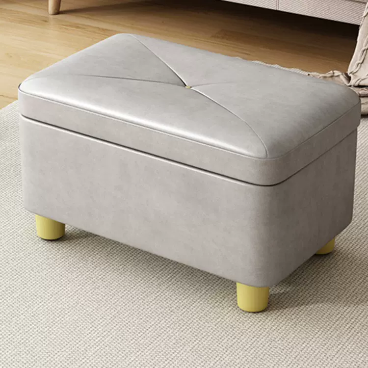 客厅收纳凳家用小凳子穿鞋凳储物凳免安装方凳一体凳软包换鞋坐凳