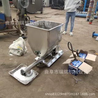 絮凝剂粉末单螺旋喂料机TGFF 氧化粉螺旋投料机石粉螺旋提升机99