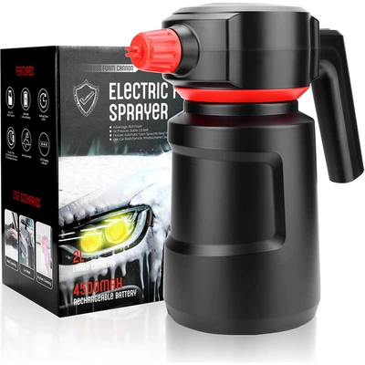 wash foam sprayer, dual-use handheld: Portable car washer