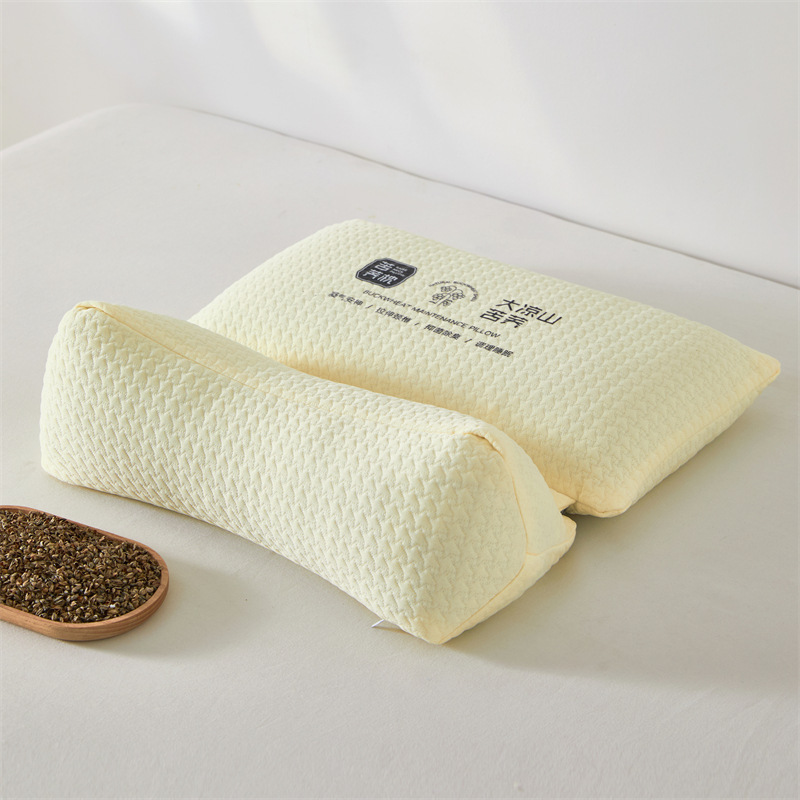 메밀 혼합 베개, 베이지색