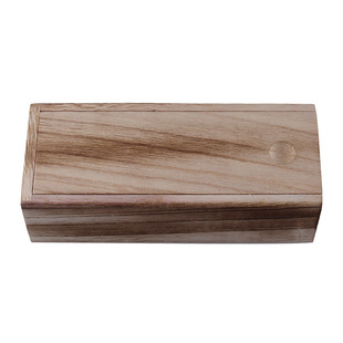 Bamboo Wood Simple Pull-Out Lid Storage Wooden Box Rectangular Incense Wood Box Incense Packaging Pencil Box