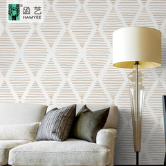 Cross-border European-style striped self-adhesive wallpaper for home, wallpaper for bedroom TV wall fabric background wall wholesale