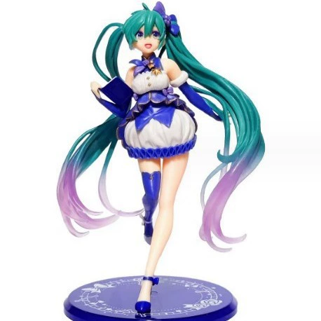 Фигурка Hatsune Miku, ПВХ, ~23 см — варианты Sakura и Cinderella в коробке