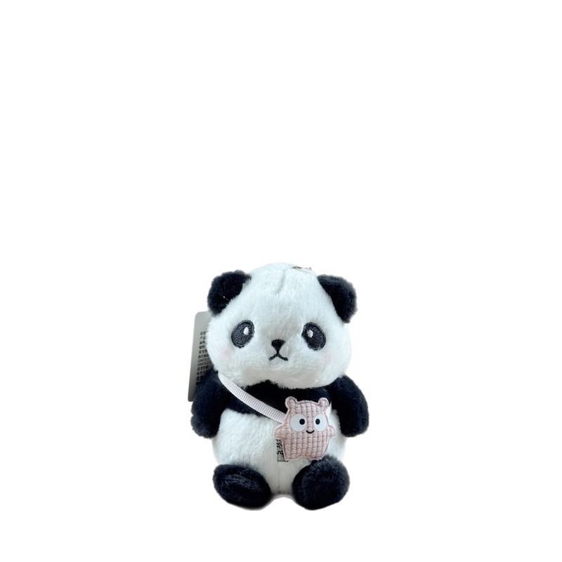 本物のかわいいパンダペンダント景勝地人形パンダ人形パンダボールぬいぐるみガールフレンドギフト卸売|undefined