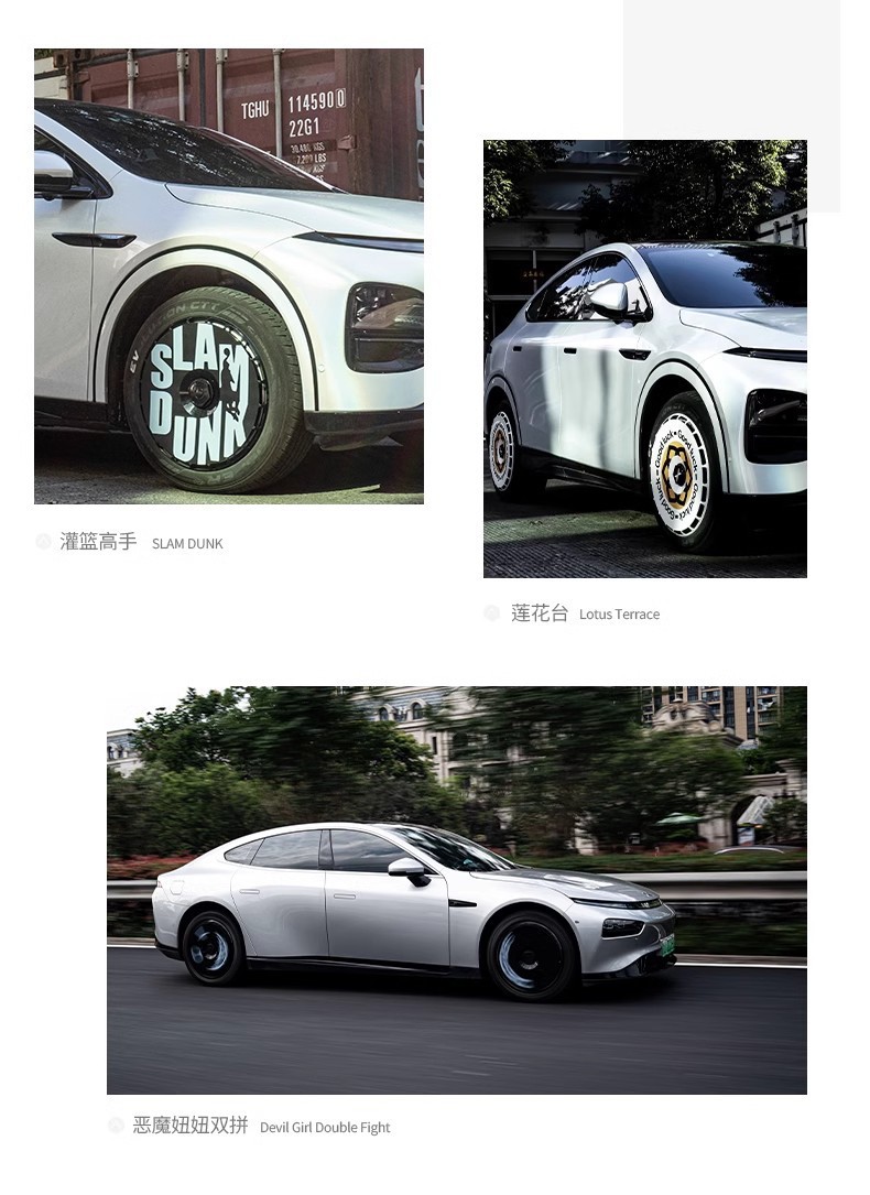 Suitable for Ideal L6/L7/L8/L9/One/Mega Wheel Hub Cover Protectors 18inch / 20inch / 21inch Tire Covers