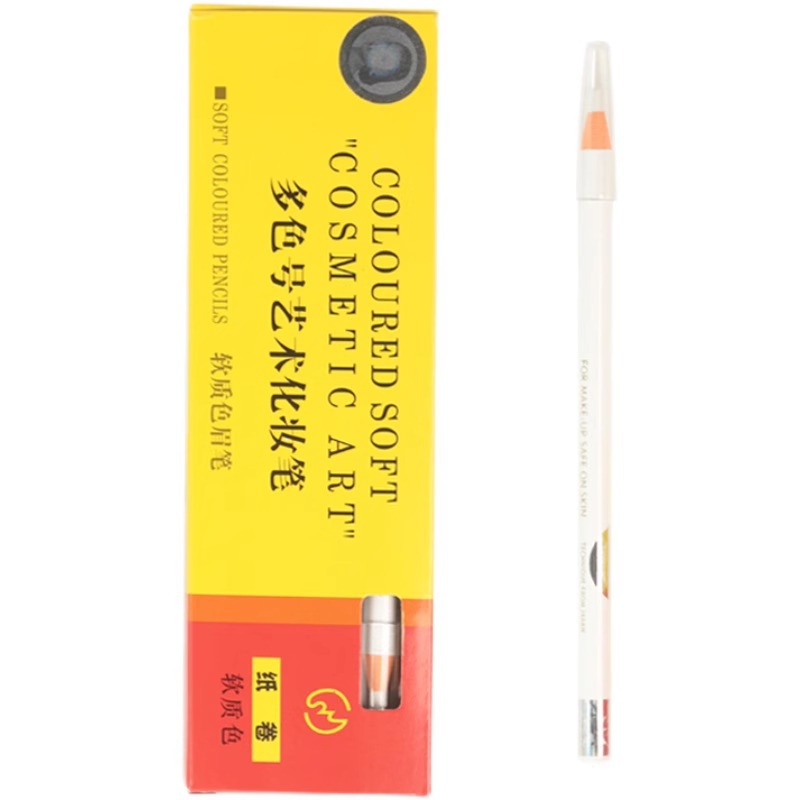 Diseño de cejas impermeables, diseño blanco, cejas anti-arredado, bordador especial 1818 cejas de cable de tracción, no decoloración