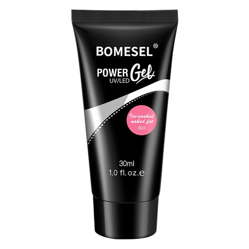 15ml uñas arte extensión pegamento traje molde de uñas cepillo de doble cabeza arte de uñas traje de pegamento de extensión de cristal esmalte de uñas traje de pegamento