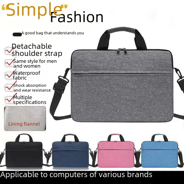 In-Stock Portable Laptop Bag Inner Sleeve Waterproof and Wear-Resistant Business 13/14/15.6 Inch