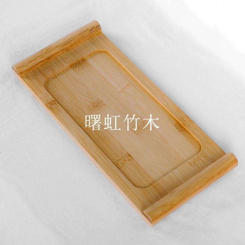 Натуральная бамбуковая поднос для чая бамбуковый чайный сет kungfu чайный набор твердая древесина маленький бамбуковый поднос чайная поднос чайный стол подставка