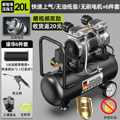 Hava kompressorları Small 220V Oil-Free - 20l-new-zhixiang-pressure-king-top-gift-highly-recommended-model