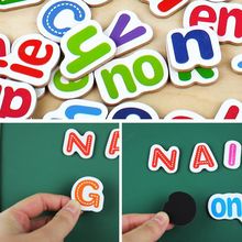 木质儿童数字磁性贴磁力片拼音字母符号一二三年级数学教具冰箱贴