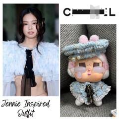 【仅娃衣】泡泡玛特CRYBABY哭娃眼泪工厂娃衣小香风套装00