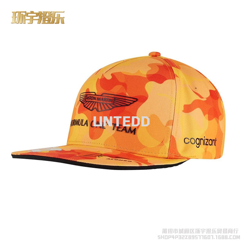 Cross-border RedBull Red Bull sombrero de visera F1 locomotora techo rígido gorra de béisbol comercio exterior sombrilla equipo sombrero de coche