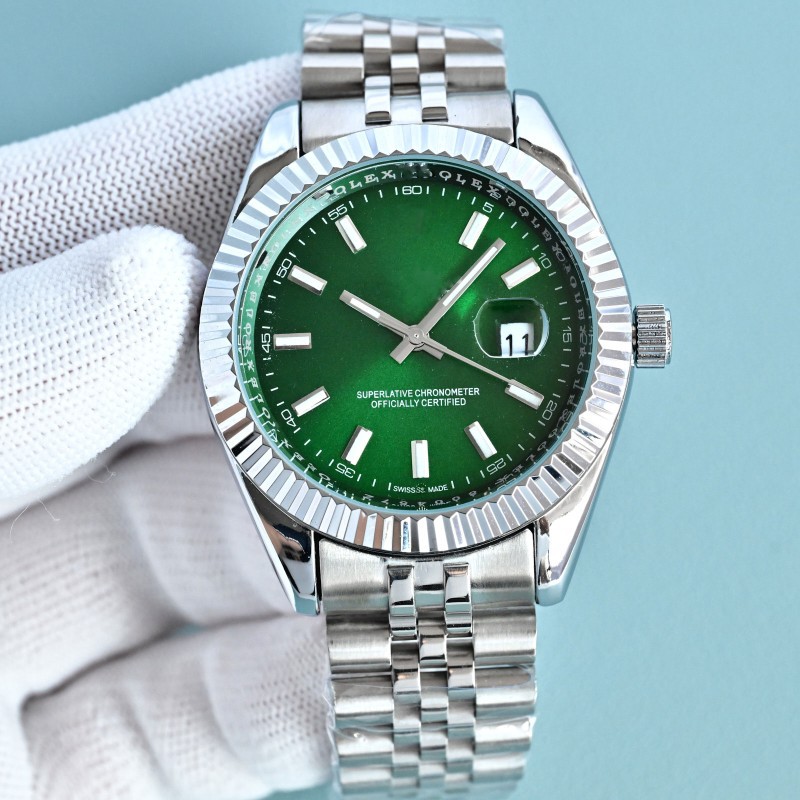 Log Series Watch Waterproof Men's Watch Classic Light Luxury High-End Deischa Quartz Green Water Ghost Watch