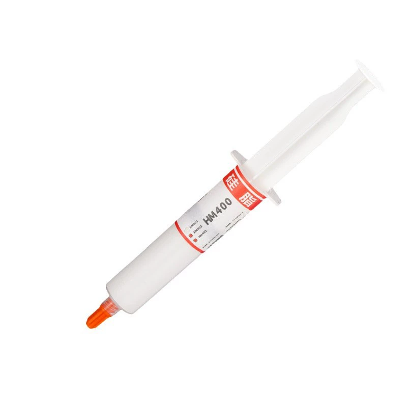 Крем для отвода тепла HM 401 Heating Silicon Glip CPU Diacipping Cream Conductor 30g, высокотемпературный, устойчивый к воздействию тепла, крем для отвода тепла от компьютера, 1,0 Вт