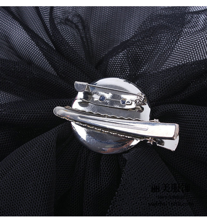 Retro Bow Knot Cloth Pearl Lace Women's Brooches display picture 5