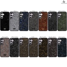 品牌正品奢华闪钻适用三星s25ultra手机壳水钻S24 ULTRA电镀全包