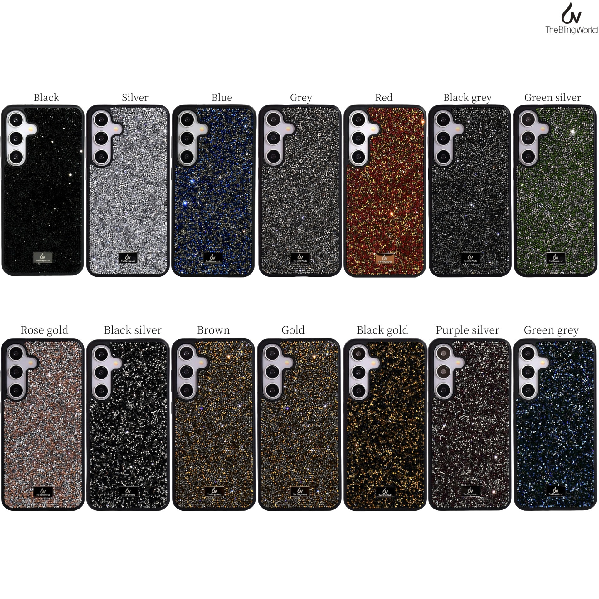 品牌正品奢华闪钻适用三星s25ultra手机壳水钻S24 ULTRA电镀全包